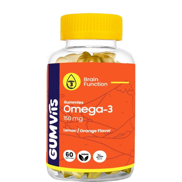 Gumvits Omega-3 150mg Gummies, 60 Ct