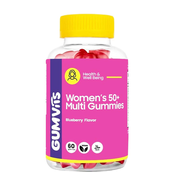 Gumvits Women's 50+ Multi Gummies, 60 Ct