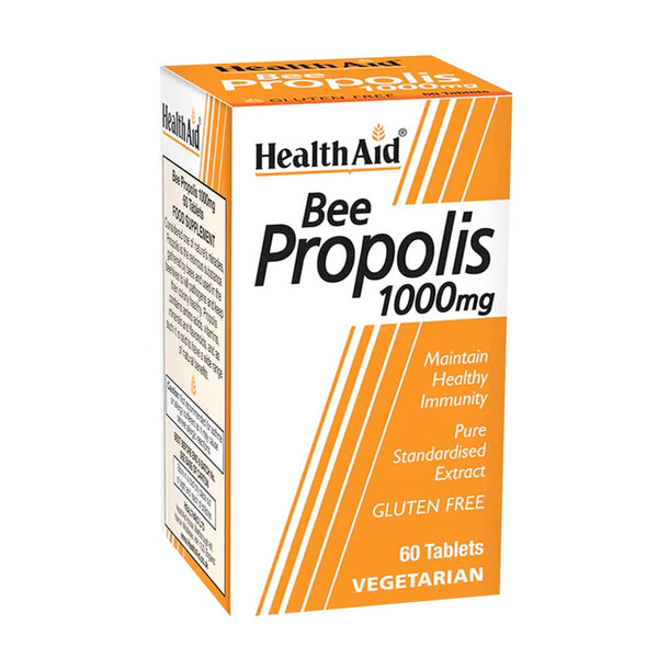 HealthAid Bee Propolis 1000mg, 60 Ct