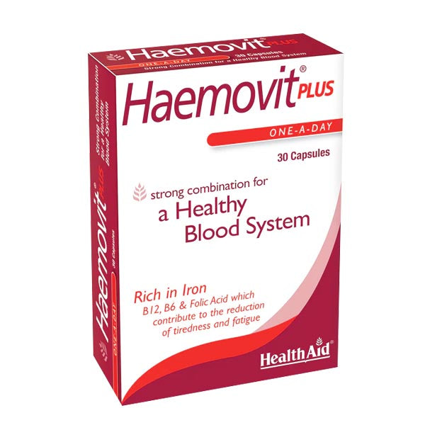 HealthAid Haemovit Plus, 30 Ct