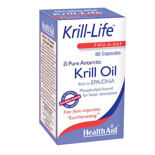 HealthAid Krill-Life, 60 Ct