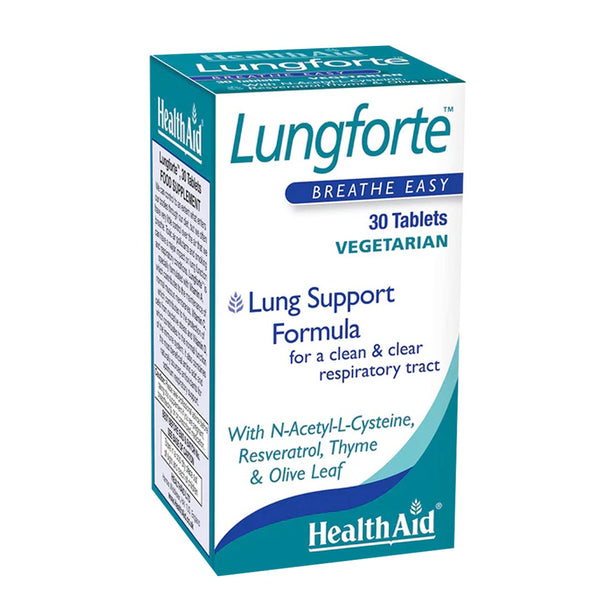 HealthAid Lungforte, 30 Ct