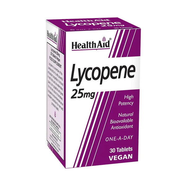 HealthAid Lycopene 25mg, 30 Ct