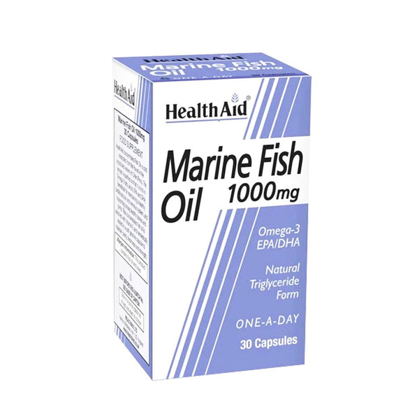 HealthAid Marine Fish Oil 1000 mg, 30 Ct