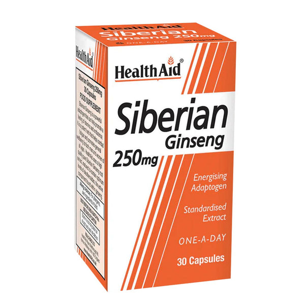 HealthAid Siberian Ginseng 250mg, 30 Ct