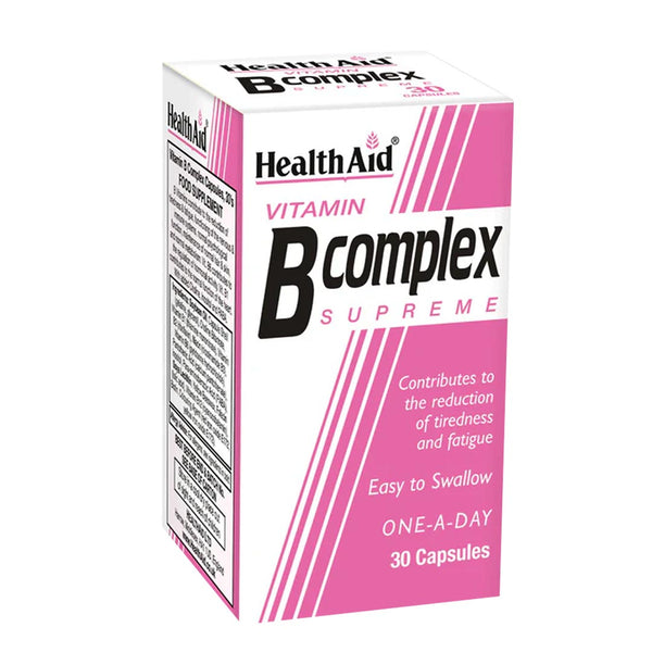 HealthAid Vitamin B Complex, 30 Ct