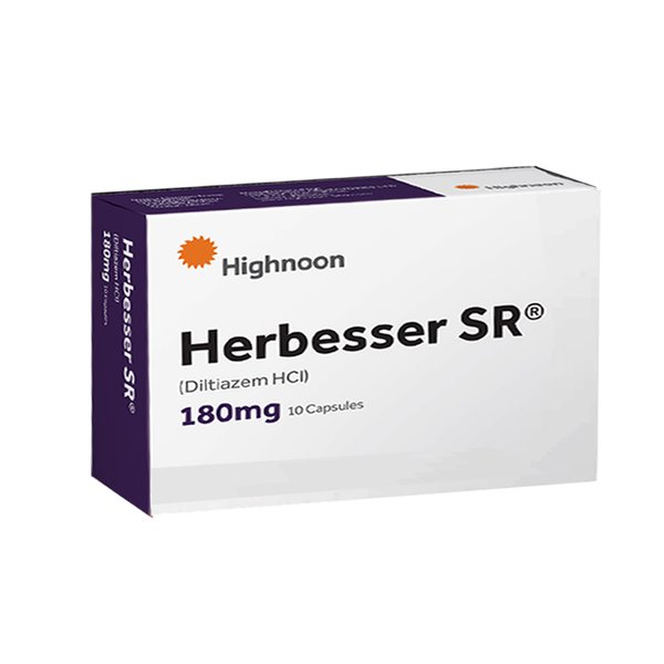 Herbesser SR 180mg Capsules, 10 Ct - Highnoon