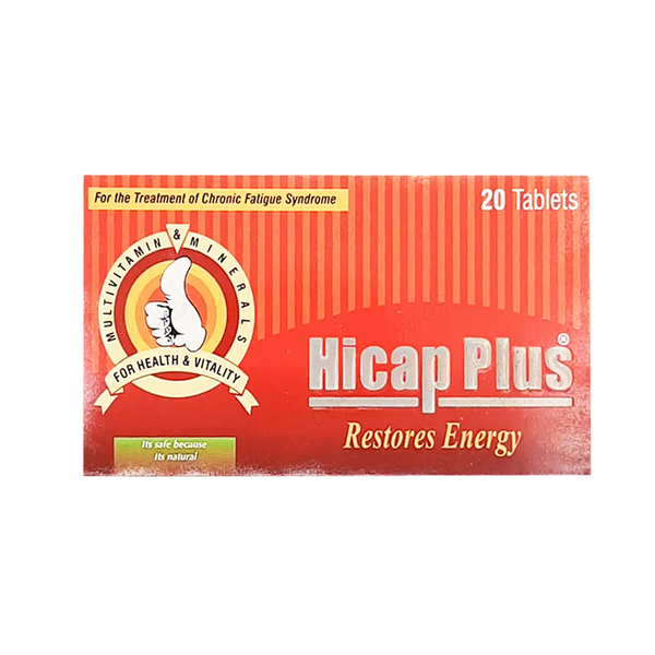 Hicap Plus Tablets, 20 Ct