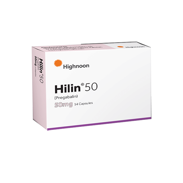 Hilin 50mg Capsules, 14 Ct - Highnoon