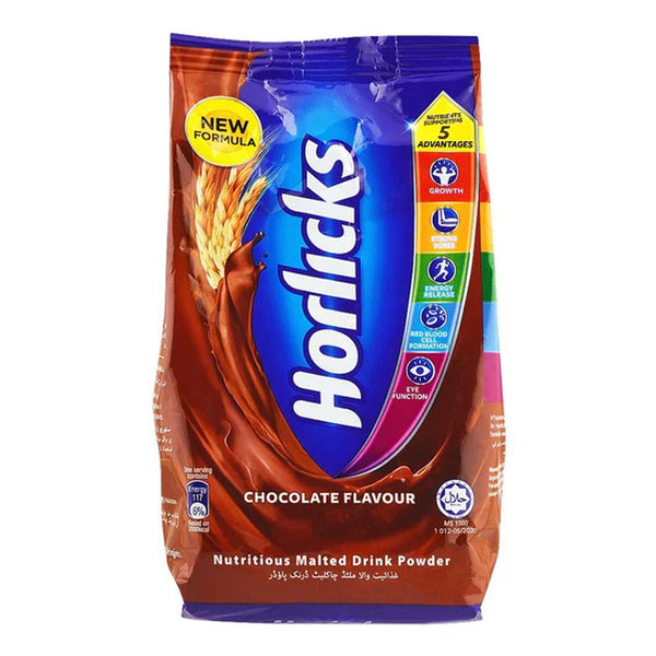 Horlicks Chocolate Flavour Pouch, 320g