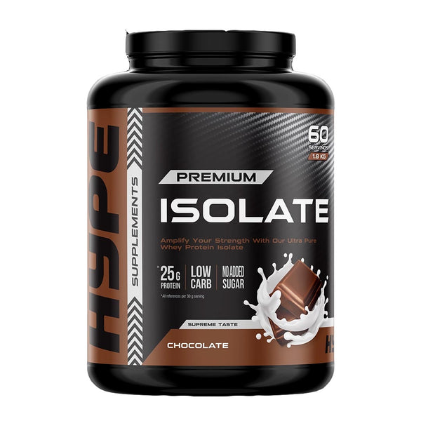 Hype Premium Whey Protein Isolate (Chocolate), 1.8 kg