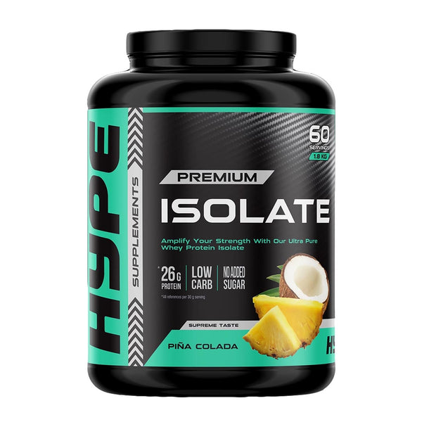 Hype Premium Whey Protein Isolate (Pina Colada), 1.8 kg