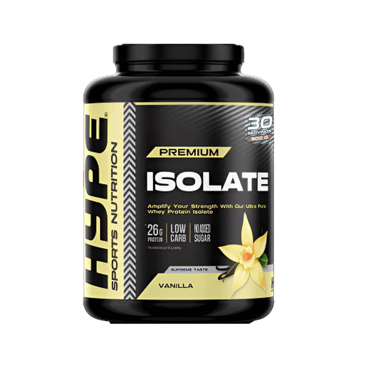 Hype Premium Whey Protein Isolate Vanilla 900g