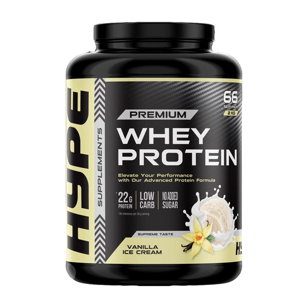 Hype Premium Whey Protein Vanilla Ice Cream