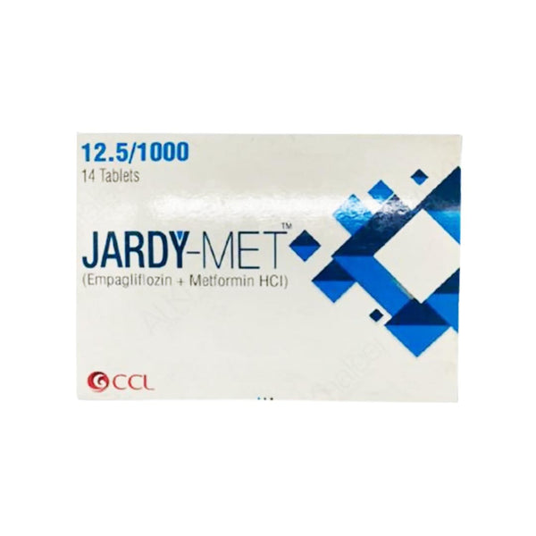 Jardy-Met Tablets 12.5/1000mg, 14 Ct - CCL