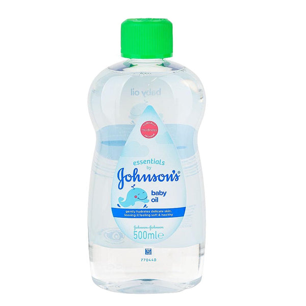 Johnson's Essentials Baby Oil, 500ml