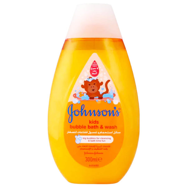 Johnson's Kids Bubble Bath & Wash, 300ml