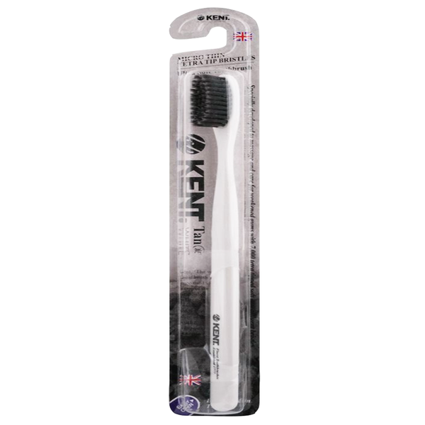 Kent Tan White Ultra Soft Toothbrush, 1 Ct