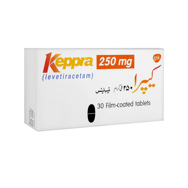 Keppra 250mg, 30Ct - GSK