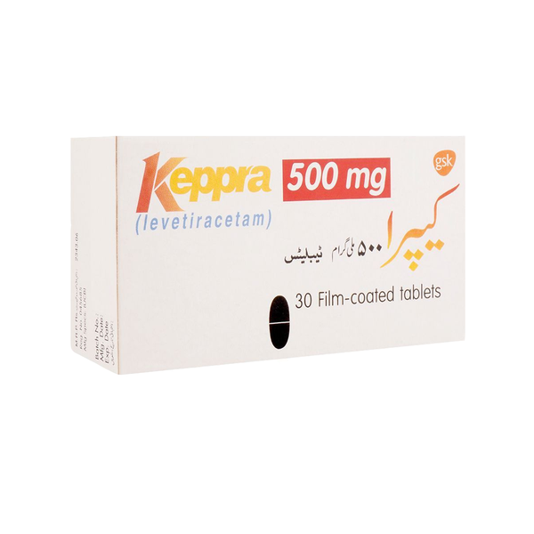 Keppra 500mg, 30Ct - GSK