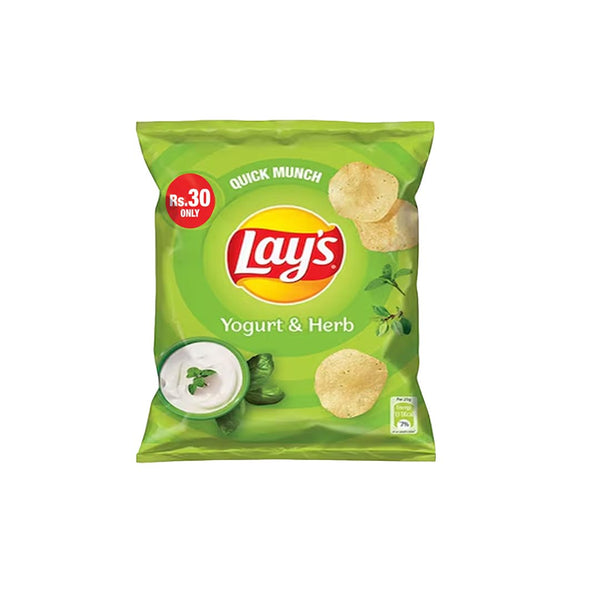 Lay's Yogurt & Herb Potato Chips, 19g