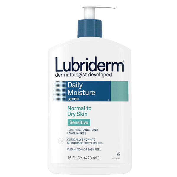 Lubriderm Daily Moisture Lotion Sensitive, 473ml