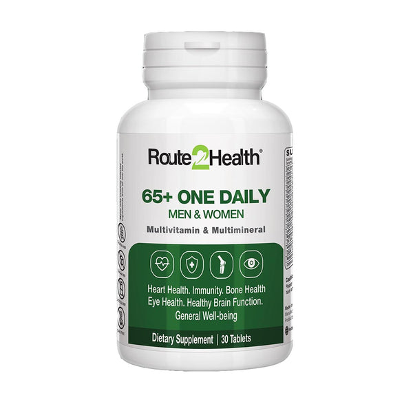 Men & Women One Daily 65+ Multivitamin, 30 Ct - Route2Health