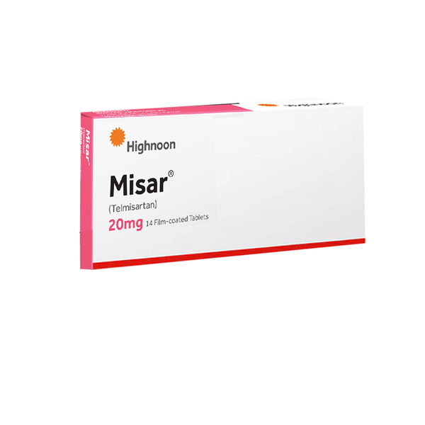 Misar 20mg Tablets, 20 Ct - Highnoon