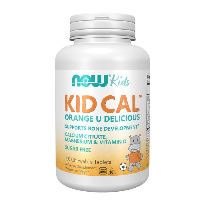 NOW Kid Cal Chewable Tablets_100 Ct