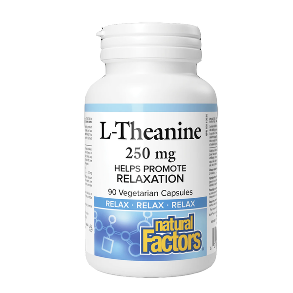 Natural factors L-Theanine 250mg, 90 Ct