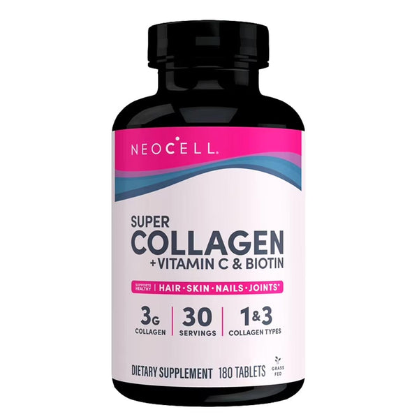 NeoCell Super Collagen + Vitamin C & Biotin, 180 Ct