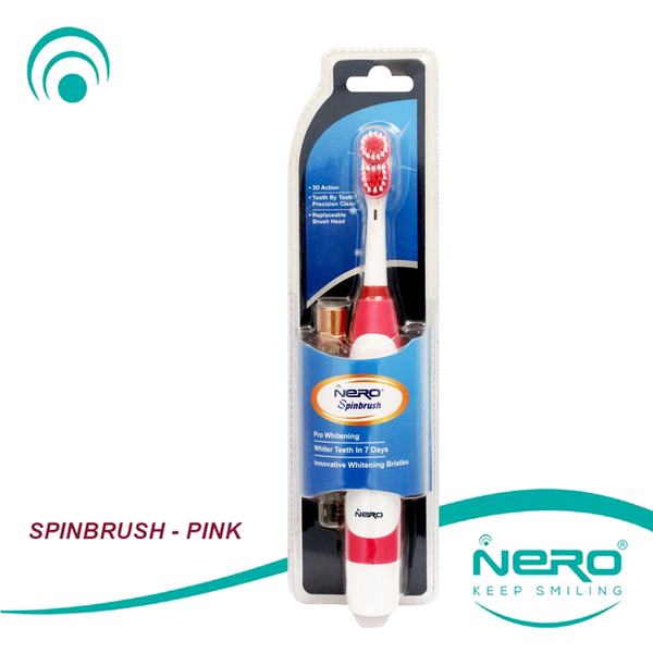 Nero Spinbrush Electric Toothbrush (SB-201), 1 Ct