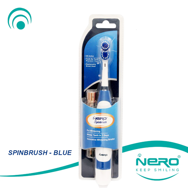 Nero Spinbrush Electric Toothbrush (SB-202), 1 Ct