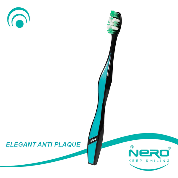 Nero Toothbrush Elegant Anti Plaque (K-105), 1 Ct