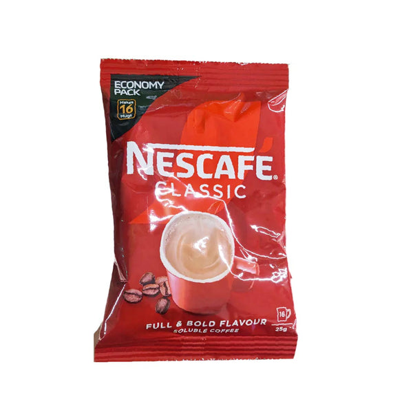 Nestle Nescafe Classic Coffee Sachet, 25g