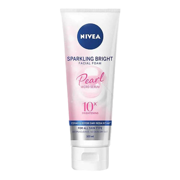 Nivea Sparkling Bright Pearl Facial Foam, 100ml