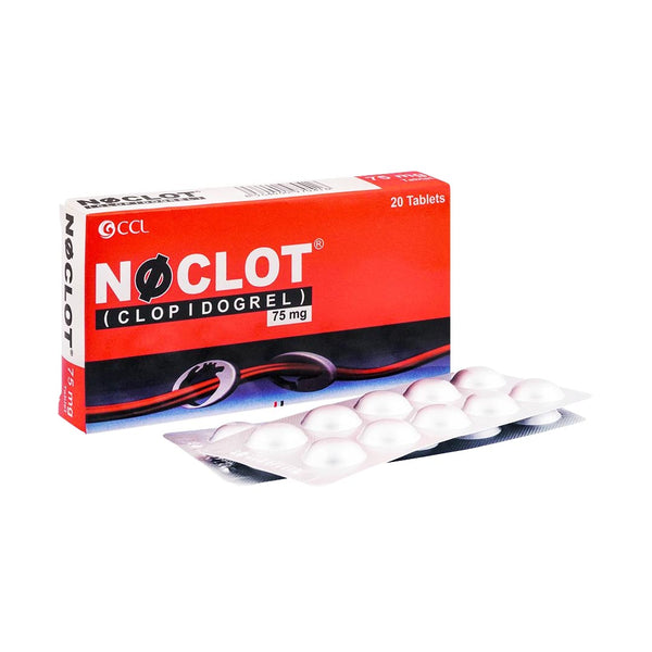 Noclot 75mg, 20 Ct - CCL