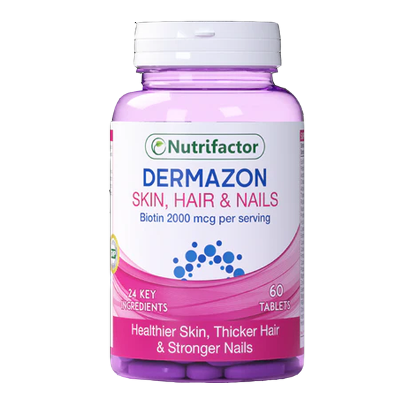 Nutrifactor Dermazon Skin Hair & Nails, 60 Ct