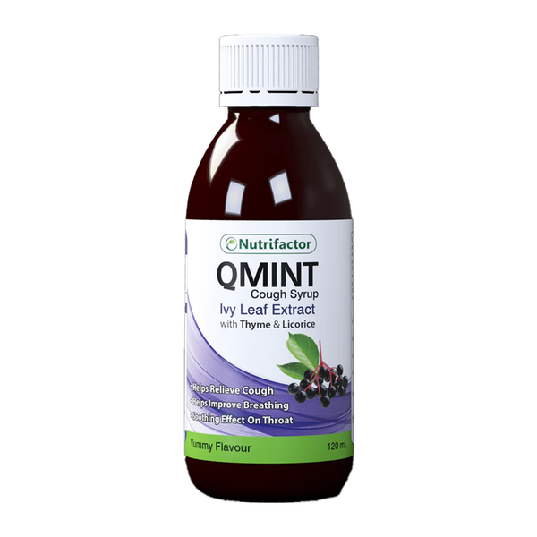 Nutrifactor Qmint Cough Syrup, 120ml