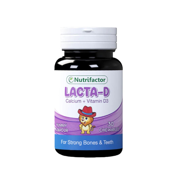 Nutrifactor Lacta-D Chewables, 30 Ct