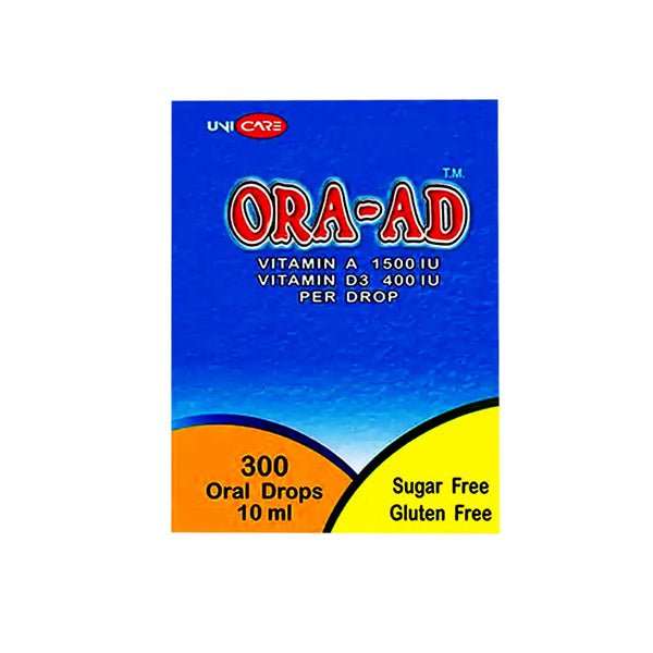 Ora-AD Oral Drops, 10ml - UniCare