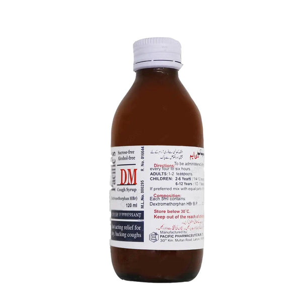 Pacific's DM Syrup, 120 ml