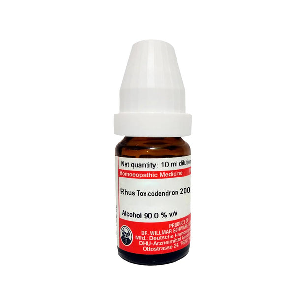 Rhus Toxicodendron 200, 10ml - Dr. Schwabe