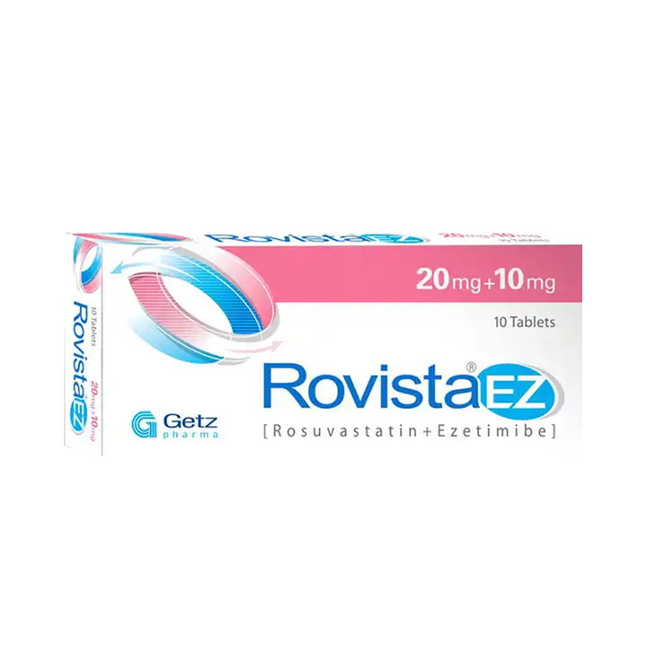 Buy Getz Pharma Rovista Ez 20/10mg, 10 Ct Online in Pakistan My ...