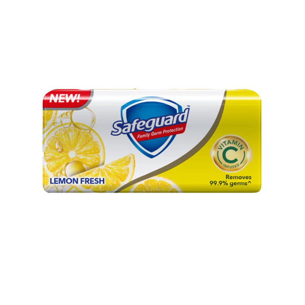 Safeguard Lemon Fresh Germ Protection Soap Bar, 125 g