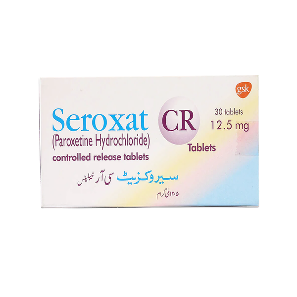 Seroxat CR Tablets 12.5mg, 30 Ct - GSK