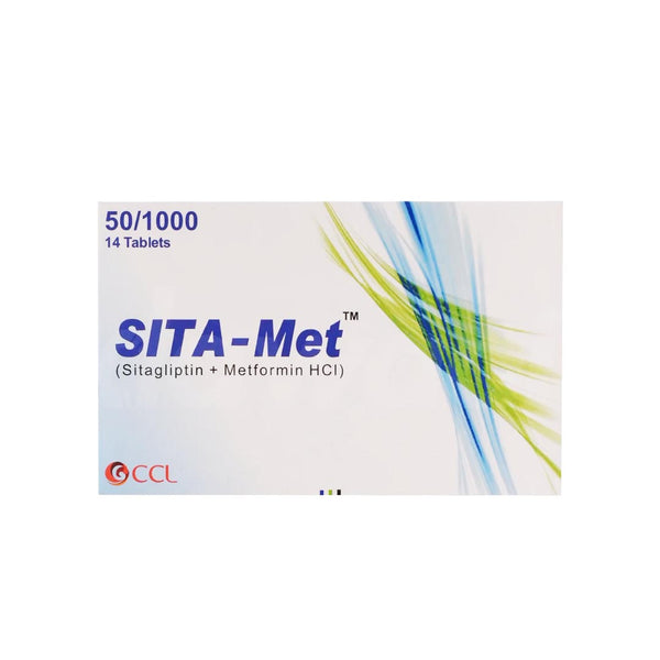 Sita-Met 50/1000mg, 14 Ct - CCL