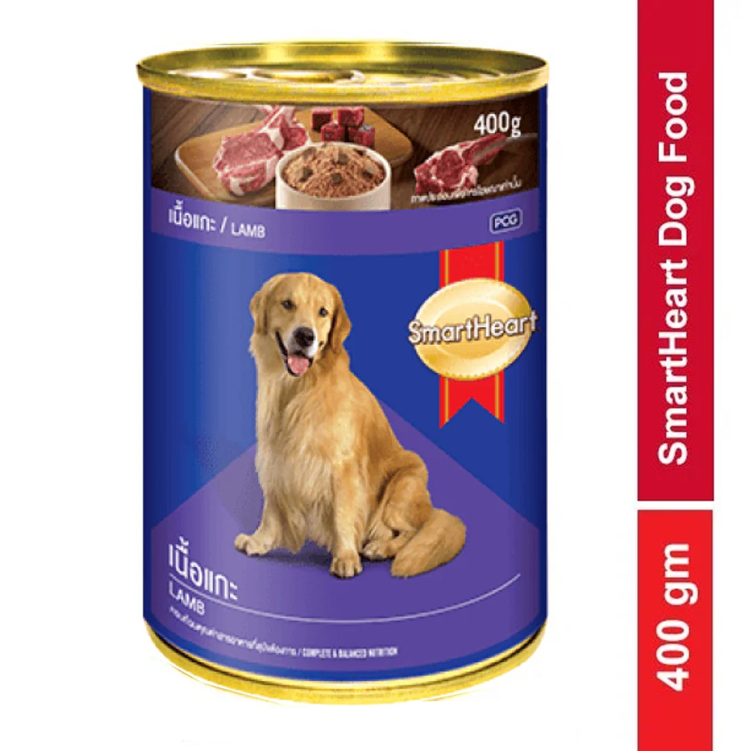 Buy SmartHeart Canned Adult Dog Food - Lamb, 400g online in Pakistan ...