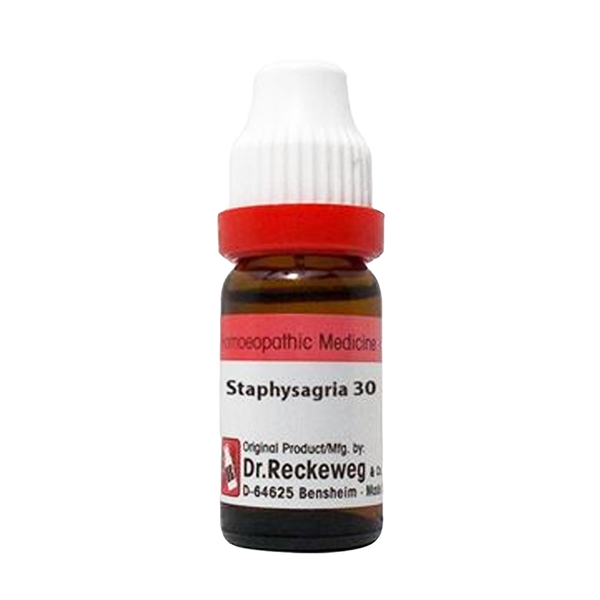 Staphysagria 30, 11ml - Dr. Reckeweg