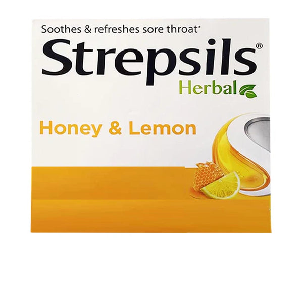 Strepsils Herbal Honey & Lemon Lozenges, 144 Ct